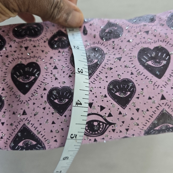 Imoshion Cosmetic Makeup Bag Canvas Signature Logo Zip Around Pink Barbie - Picture 7 of 11